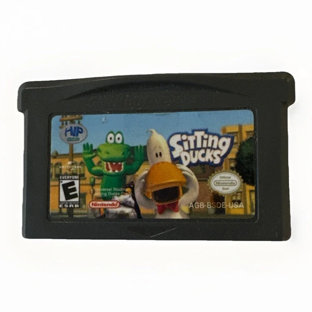 Sitting Ducks Cartridge Only (Nintendo Game Boy Advance 2004) Authentic VG Shape
